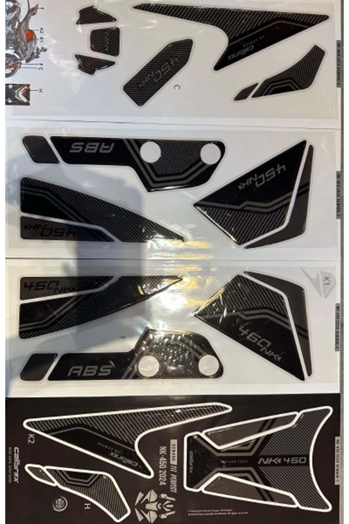 CALİBREX CFMOTO 450 NK TANK PAD FULL SET XCN45K