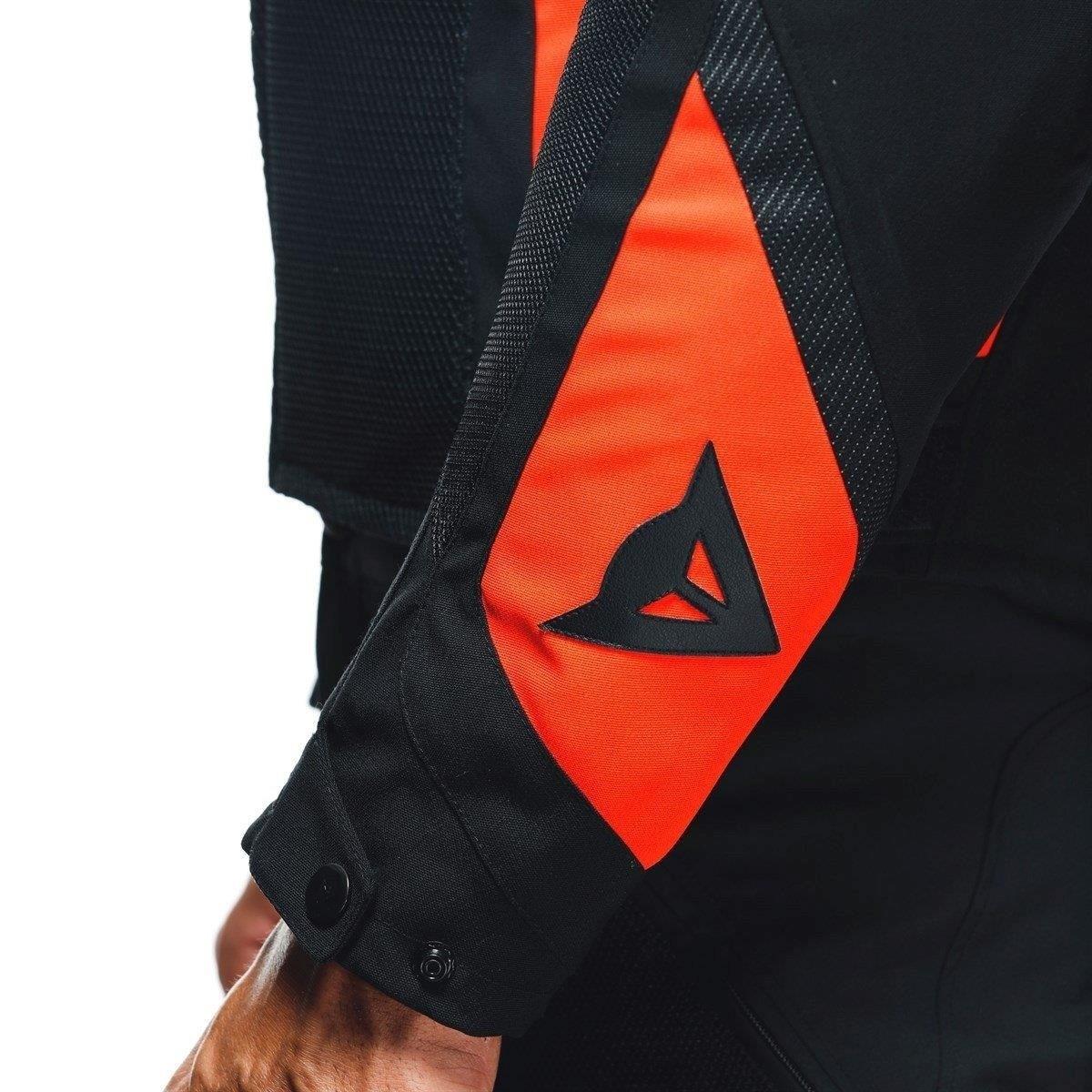 Dainese Energyca Air Black Fluo Red Tekstil Mont