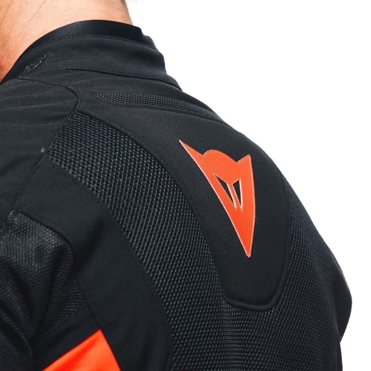 Dainese Energyca Air Black Fluo Red Tekstil Mont