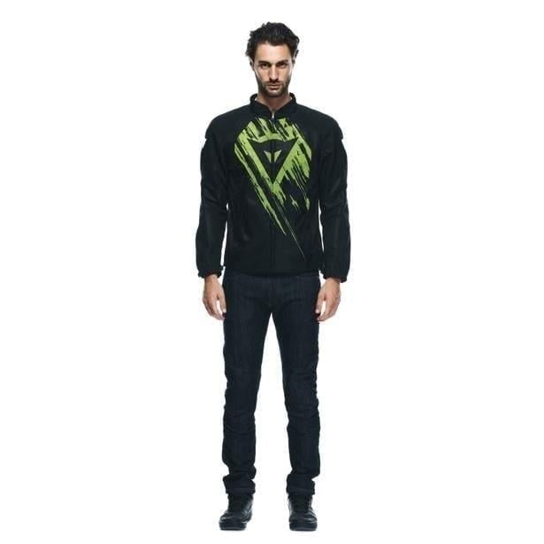 Dainese Herosphere Air Black Fluo Yellow Tekstil Mont