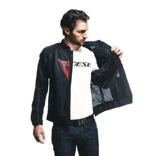 Dainese Herosphere Air Black White Tekstil Mont