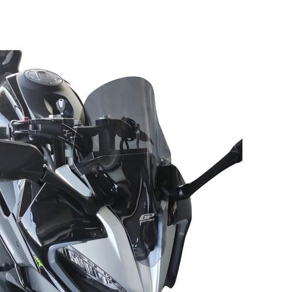 GP Kompozit CF Moto 250 SR 2020-2024 Uyumlu Ön Cam Siyah