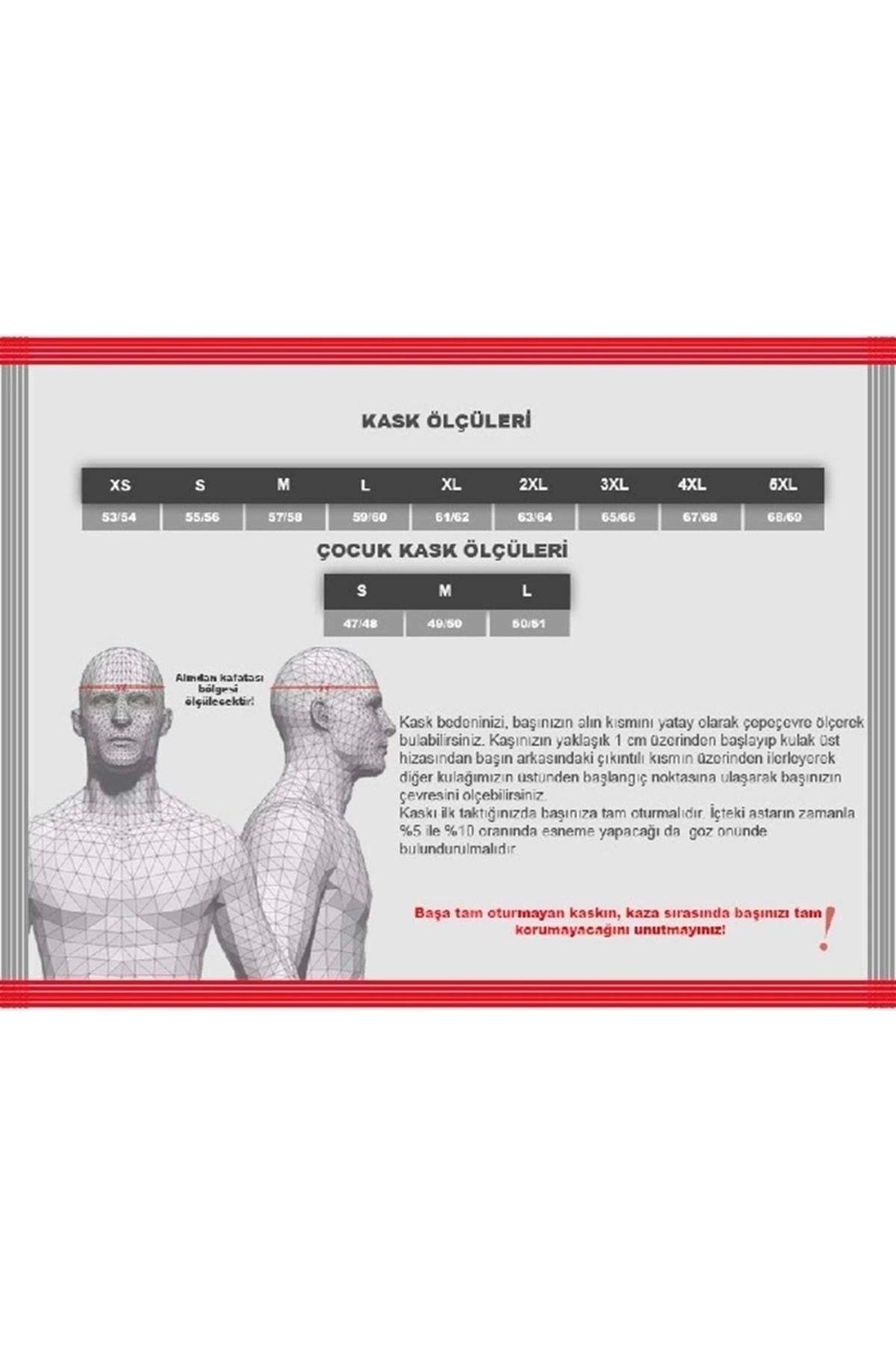 Gullwıng Tekker Çene Açılır Kask
