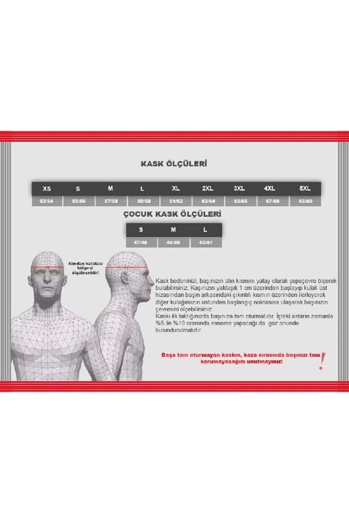 Gullwıng Tekker Çene Açılır Kask
