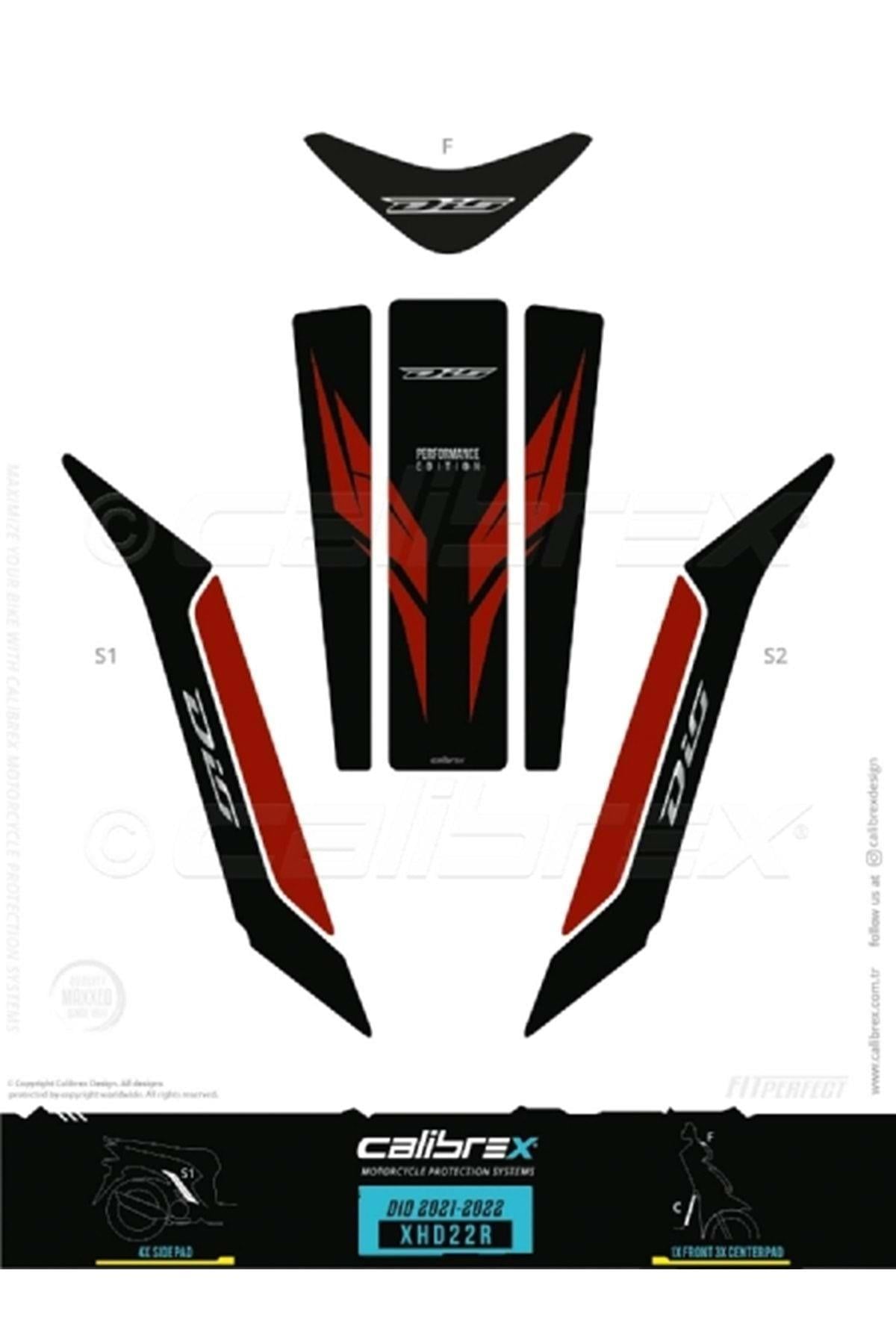 Honda Dio 2021-22 Tank Pad Xhd22r