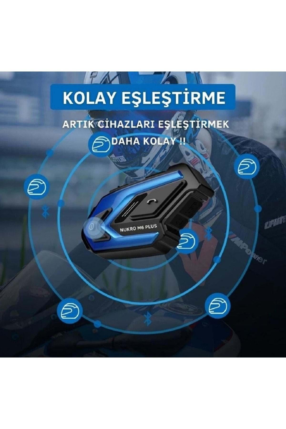 Nukro M2 Bluetooth Interkom Seti