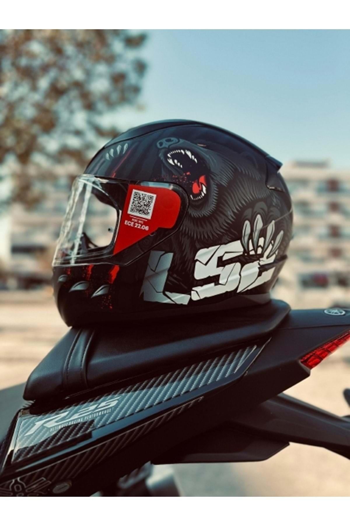 Rapid 2 Clawn Mat Siyah-gri-kırmızı Kask