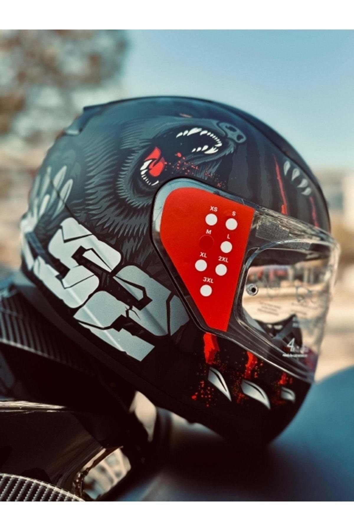 Rapid 2 Clawn Mat Siyah-gri-kırmızı Kask