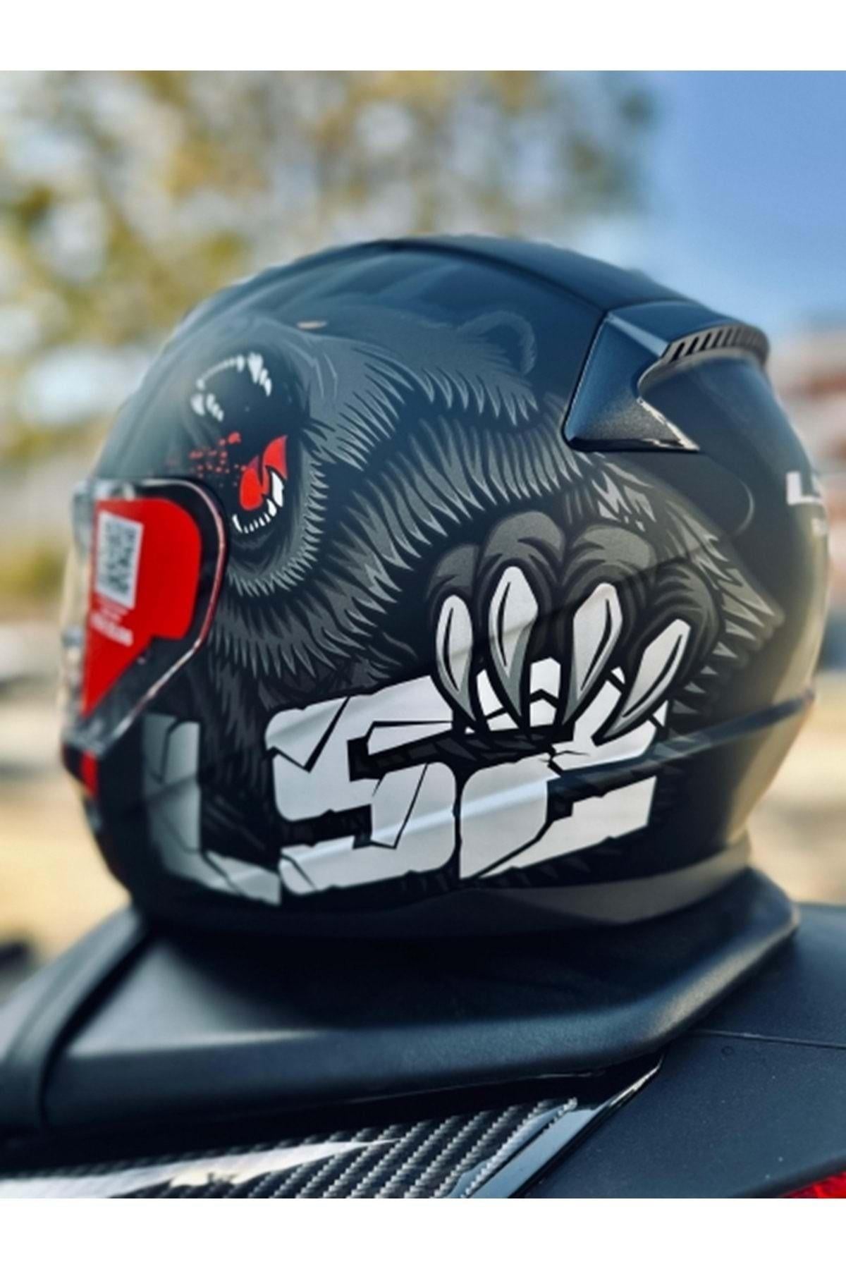 Rapid 2 Clawn Mat Siyah-gri-kırmızı Kask