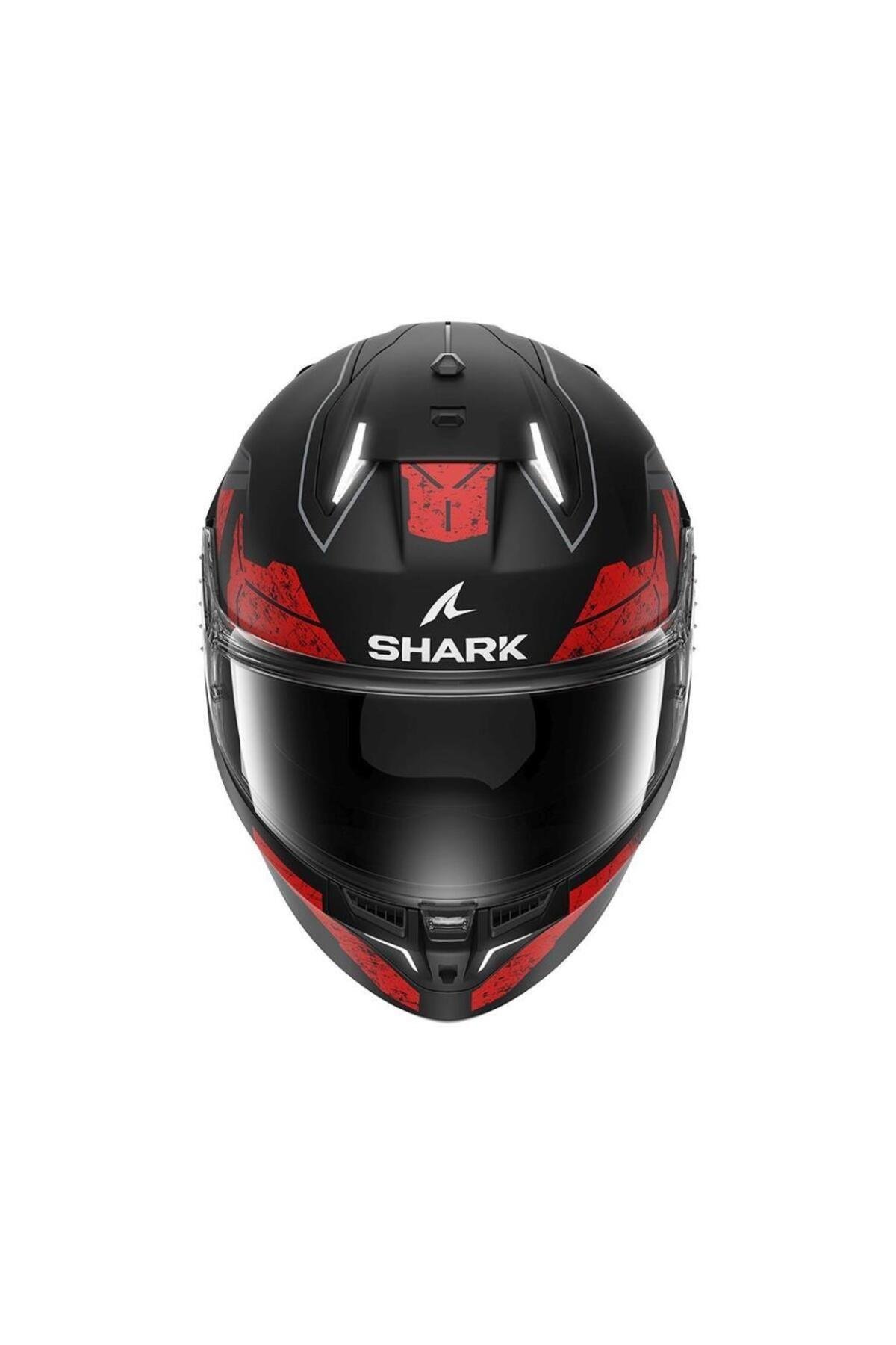 Skwal I3 Rhad Mat Siyah - Kırmızı Kask