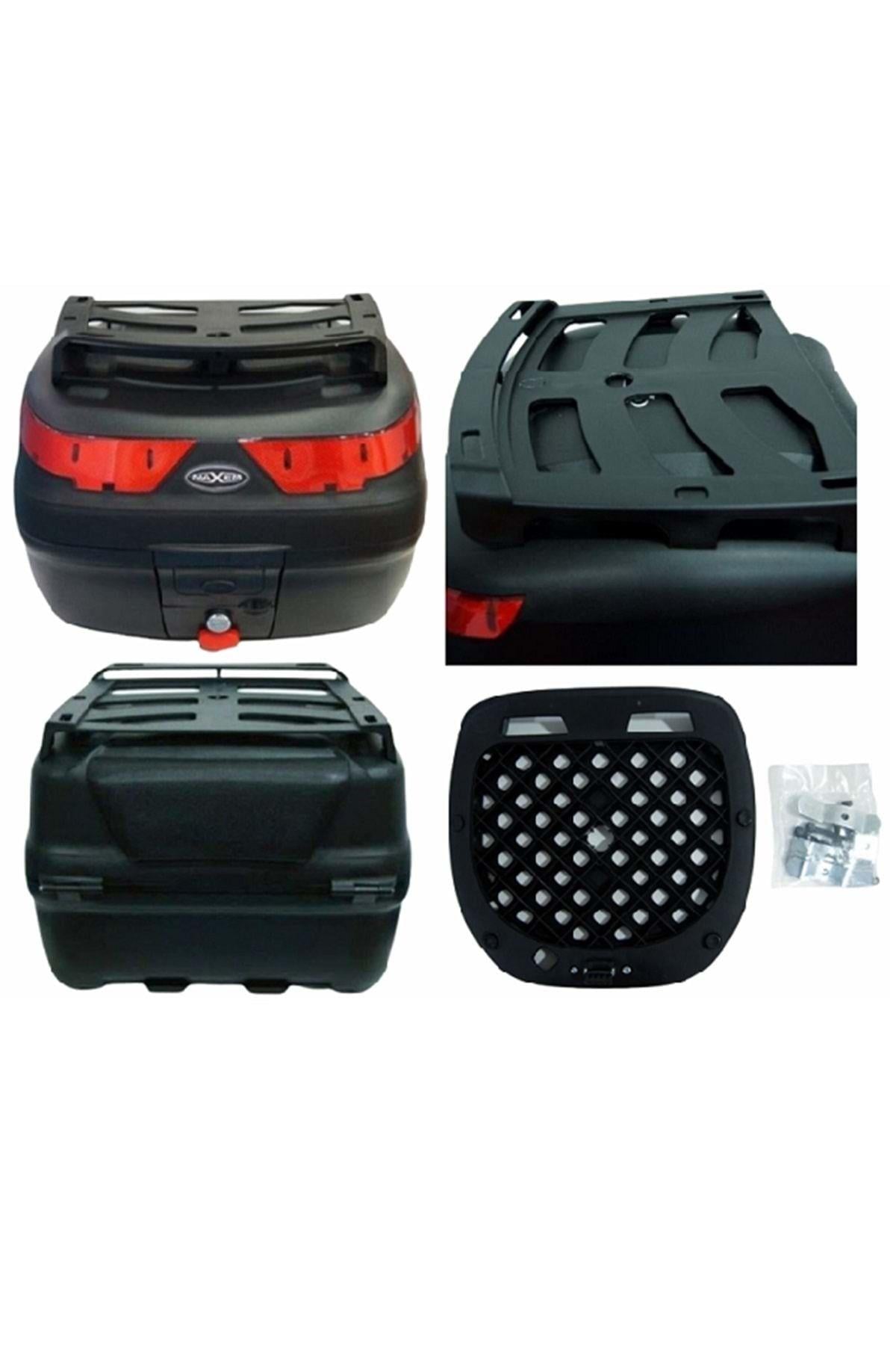 Sl 40 Full Set Motosiklet Arka Çantası Siyah