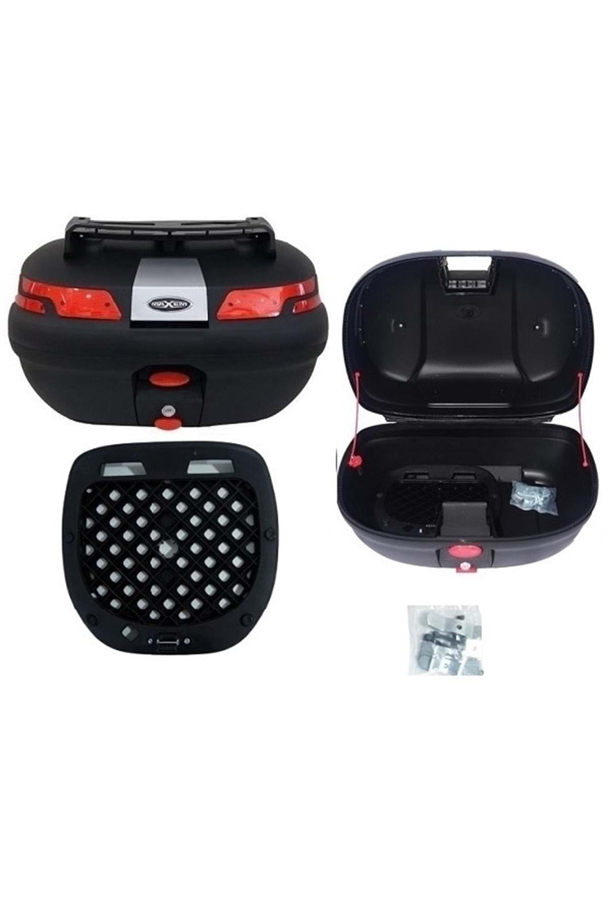 Sl 45 Full Set Motosiklet Arka Çantası Siyah