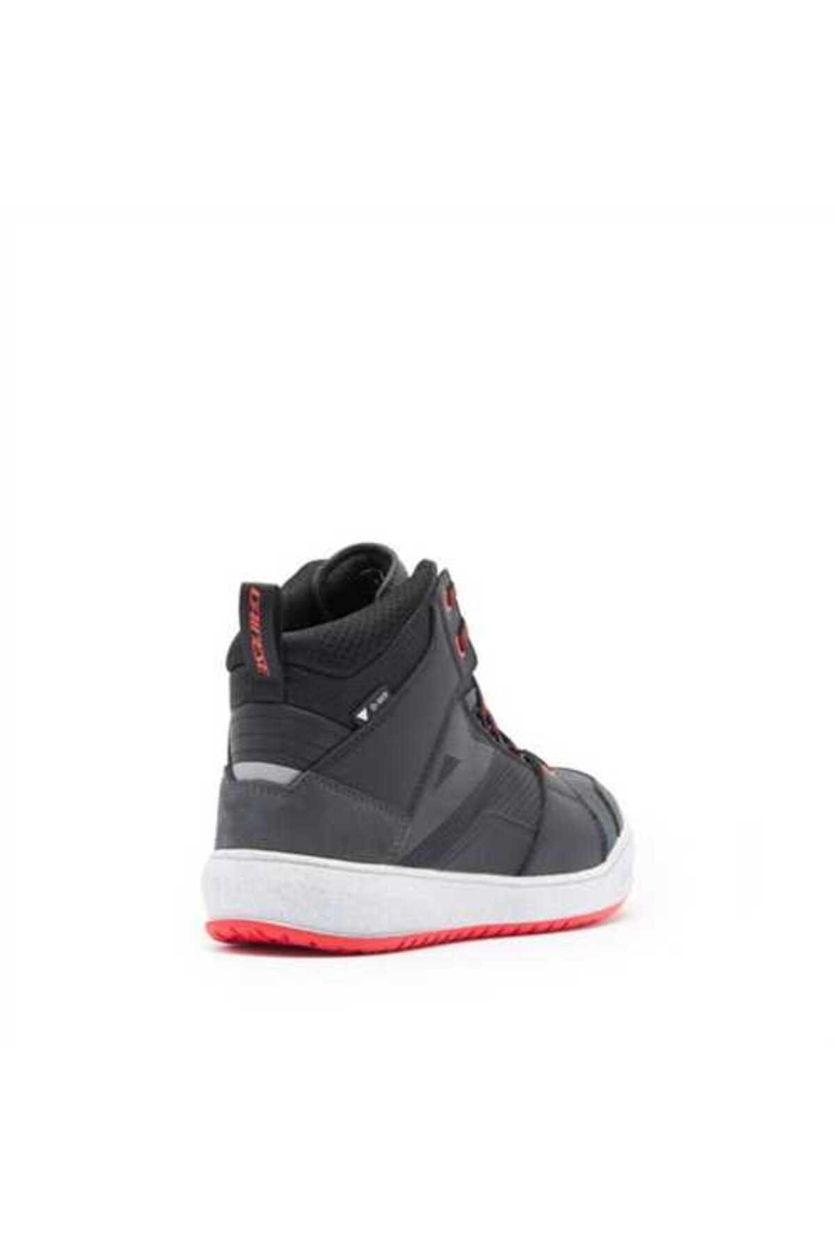 Suburb Air D-wp Motosiklet Ayakkabısı Black White Red