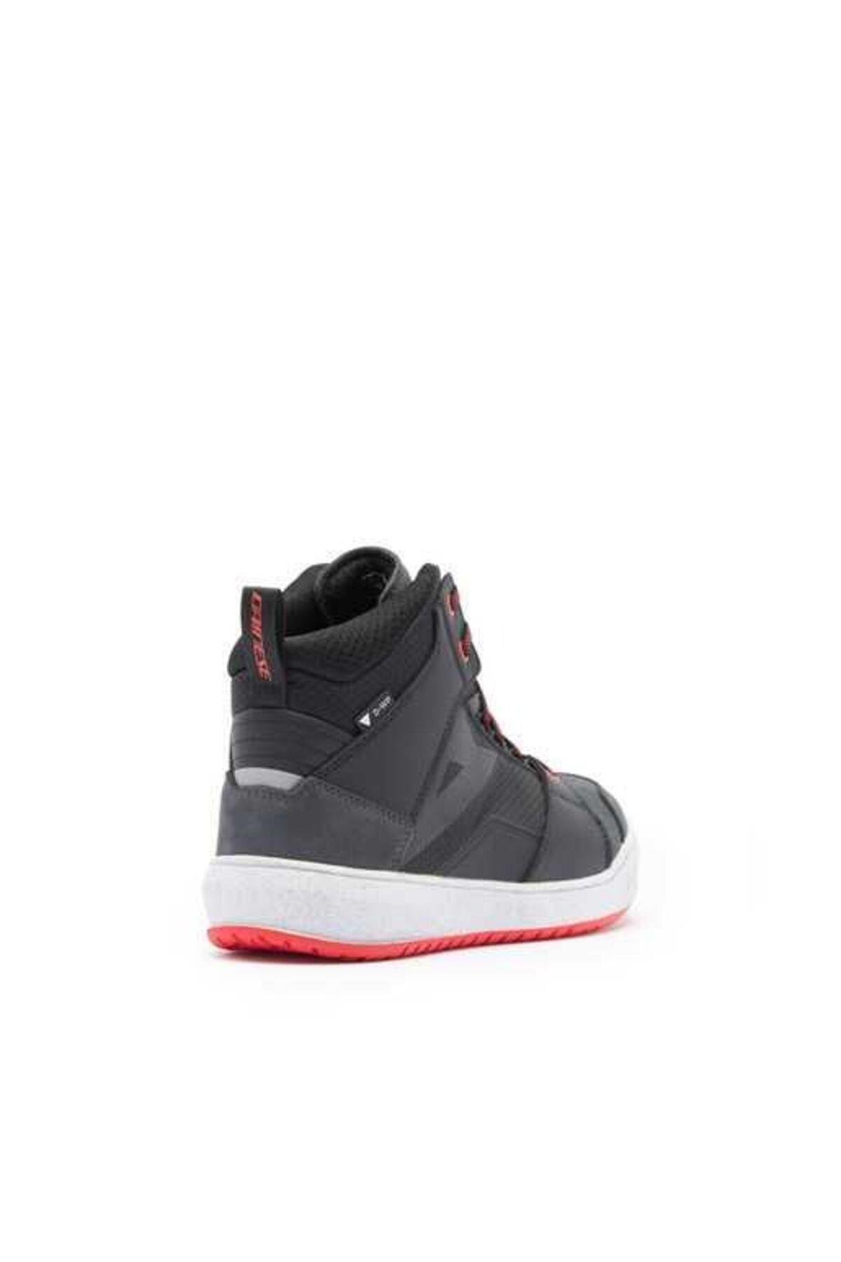 Suburb Air D-wp Motosiklet Ayakkabısı Black White Red