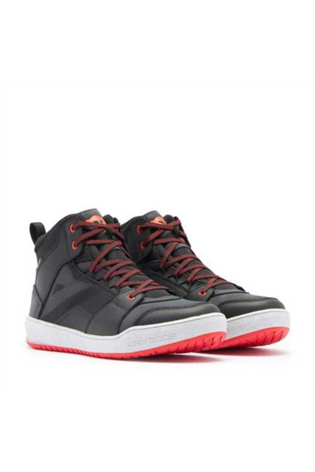 Suburb Air D-wp Motosiklet Ayakkabısı Black White Red