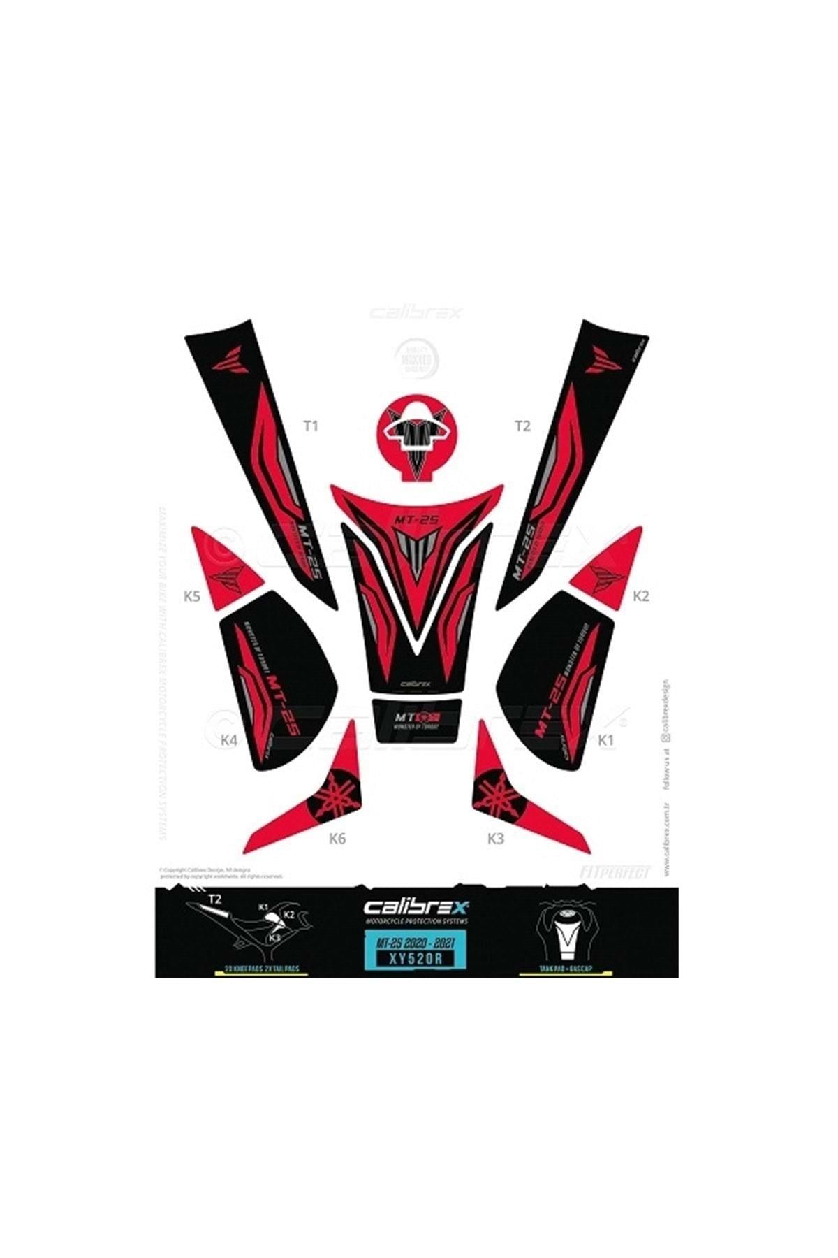 Yamaha Mt25 2020-21 Tank Pad Full Kırmızı Xy520r