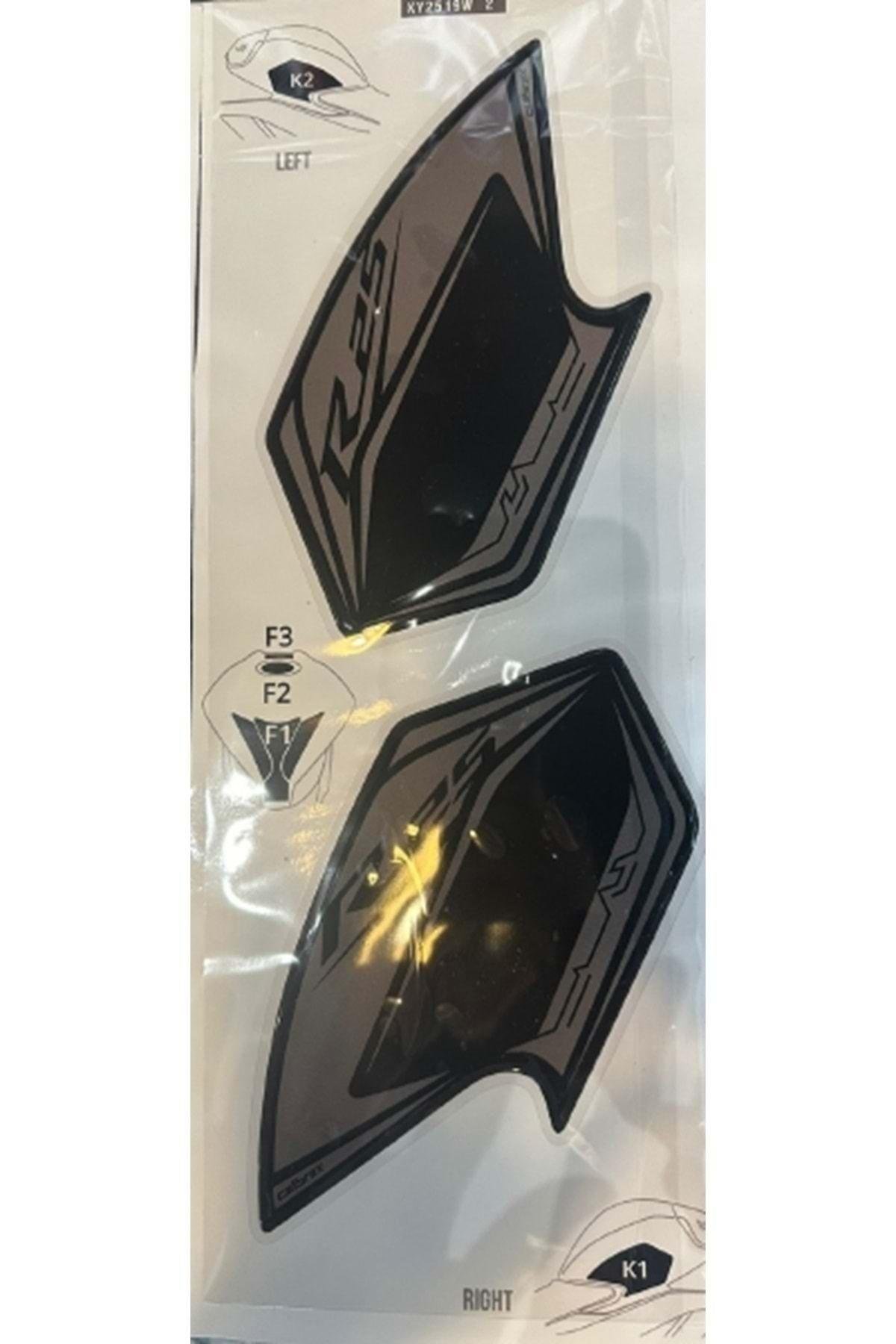 Yamaha R25 2019-2024 Tank Pad Full Set Xy2519w