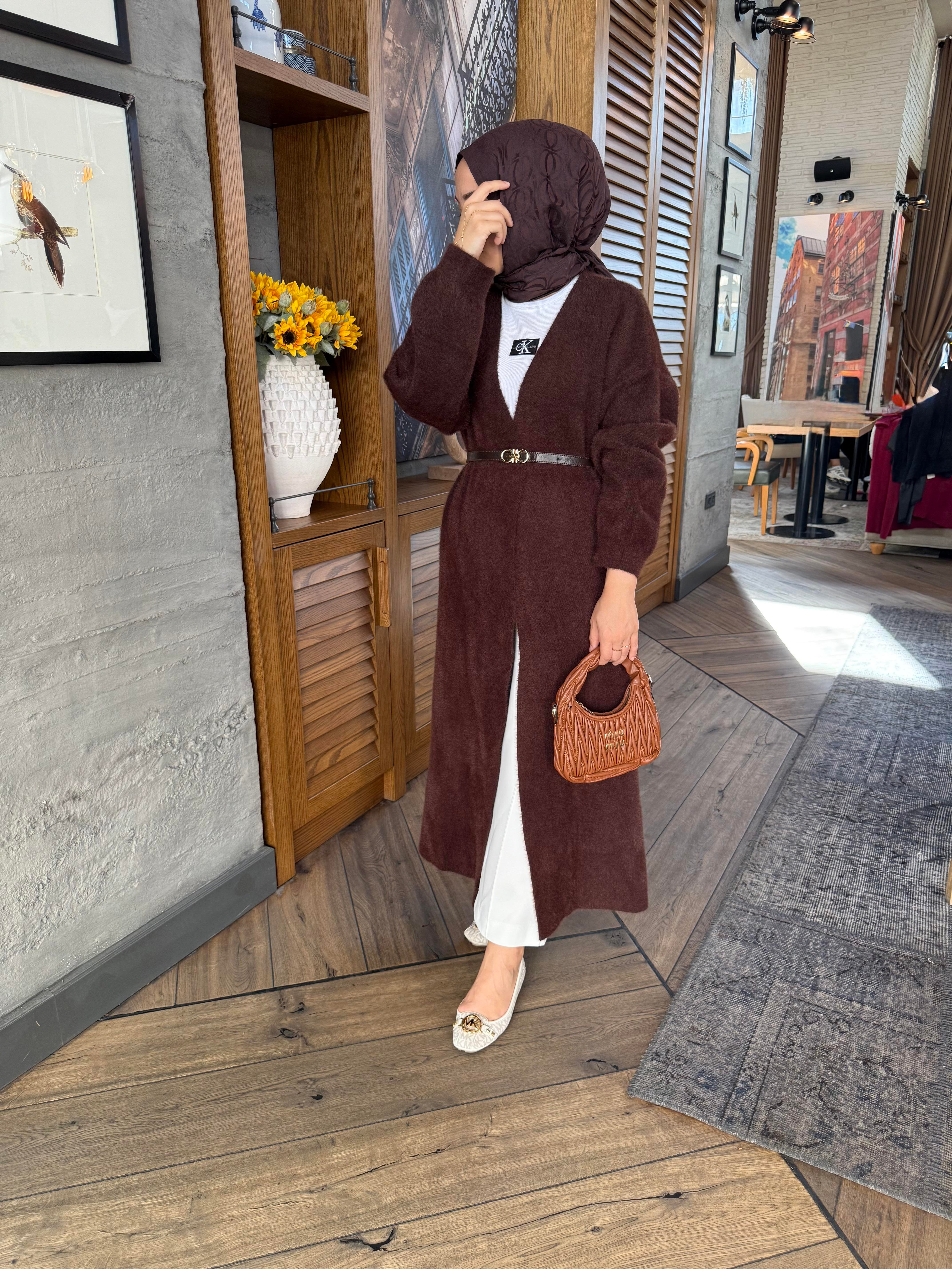 Angora Hırka | Kahve