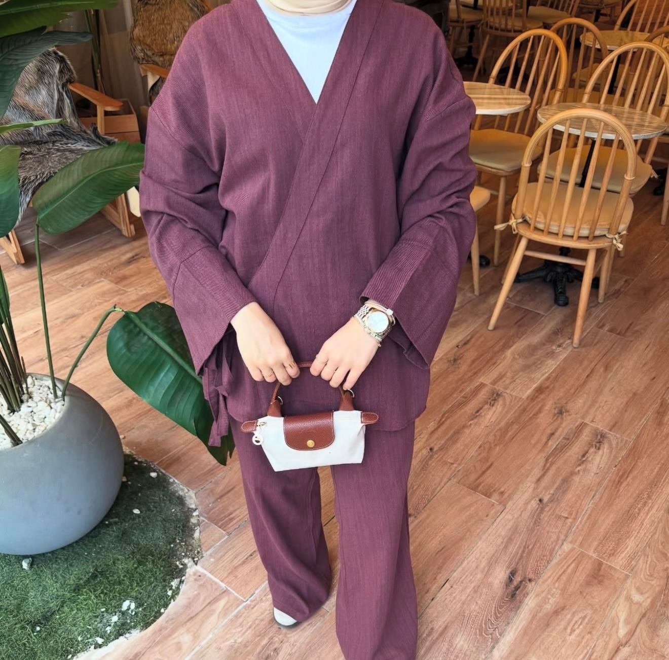 Ham keten takım bordo
