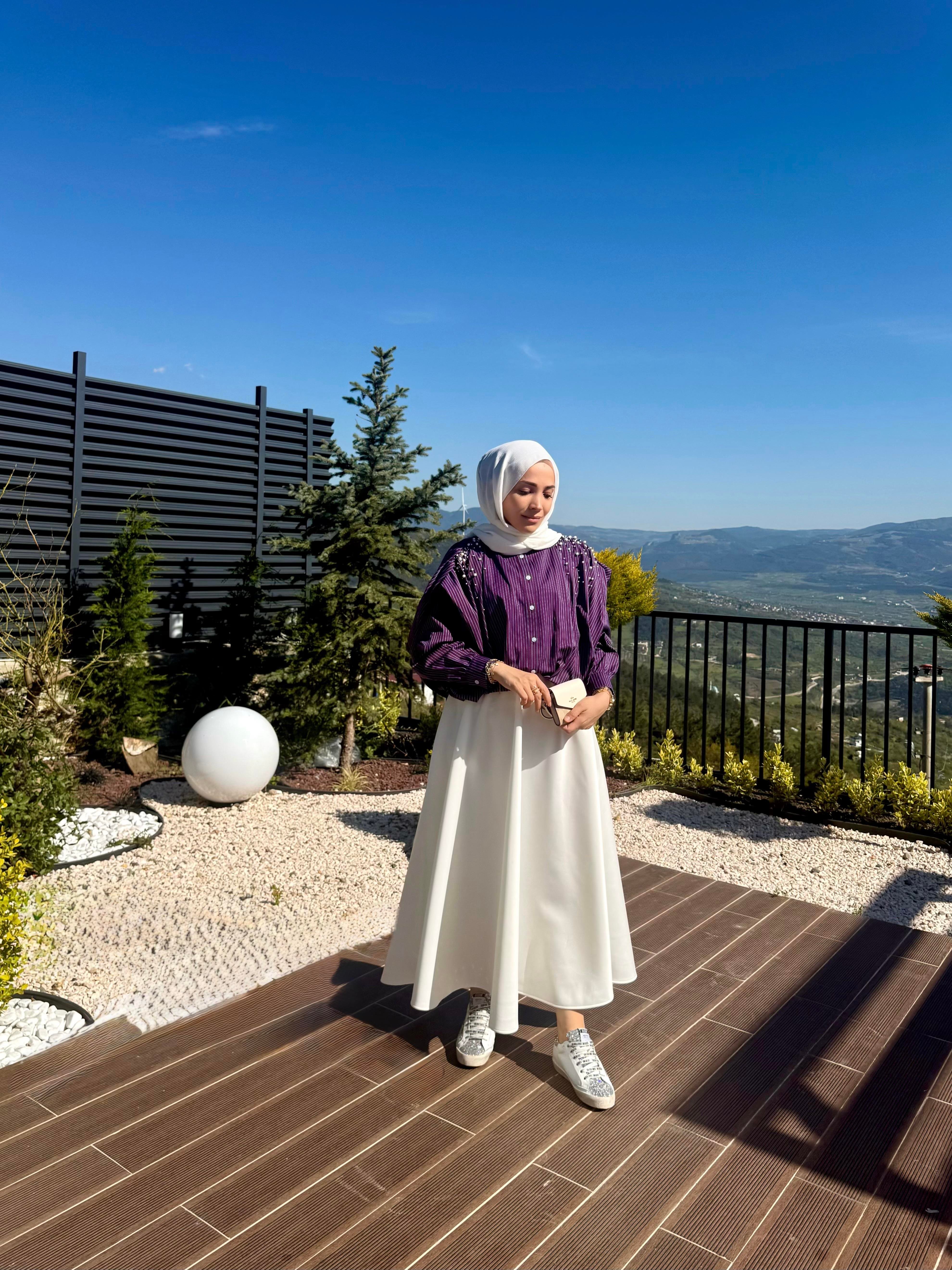 İncili Nil gömlek
