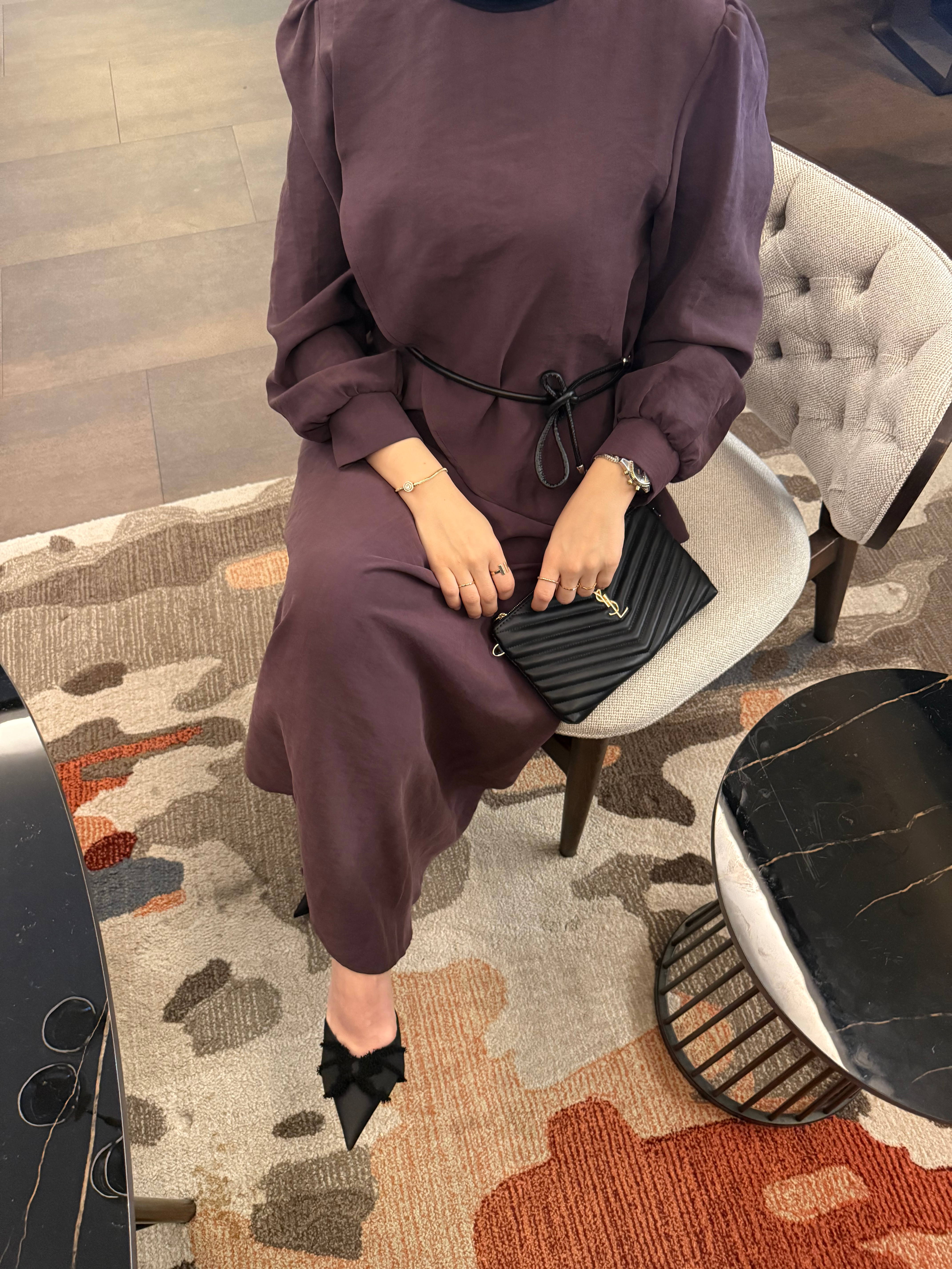 Kemerli Bella Elbise