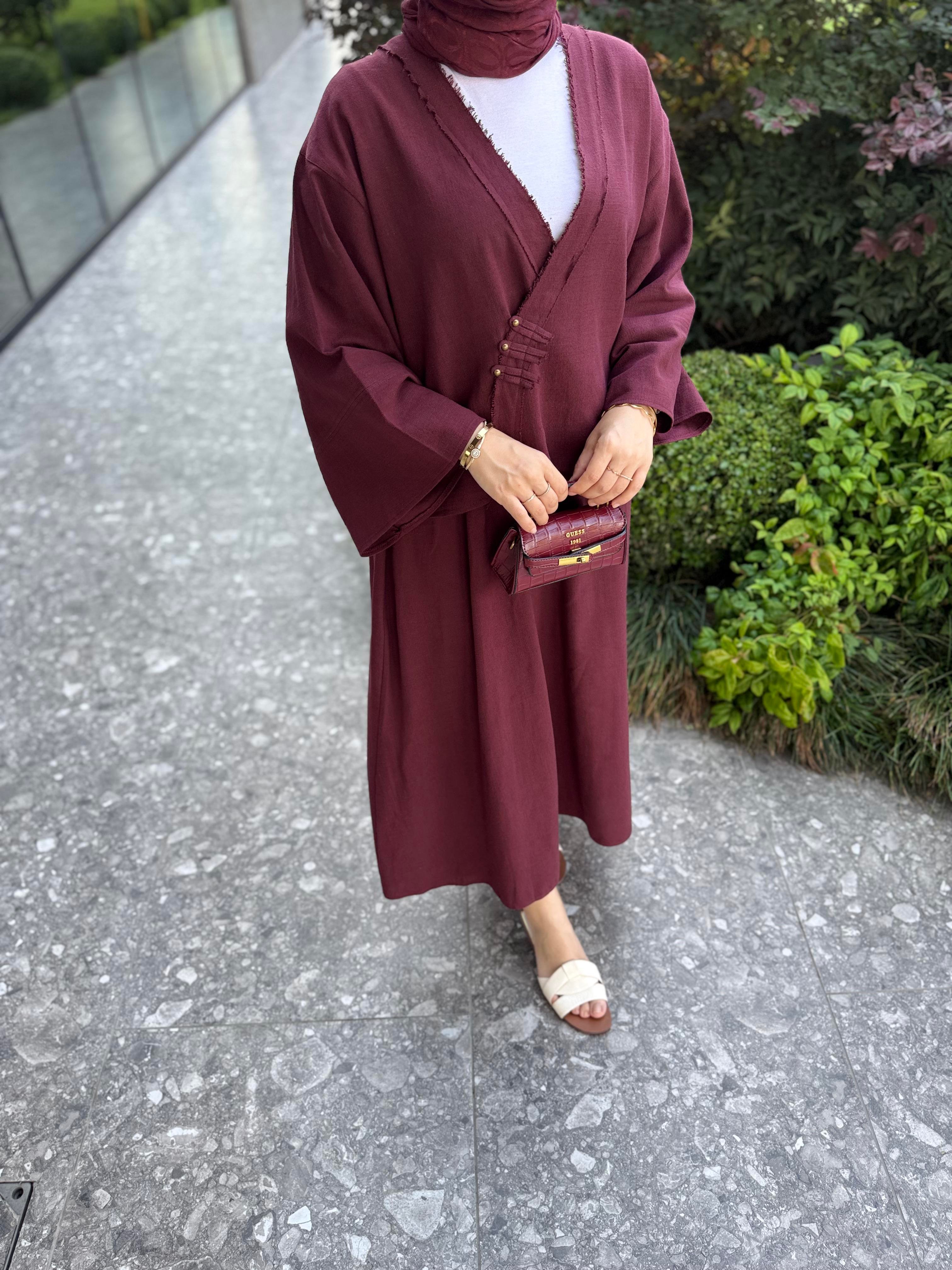 Lilyum Etekli Takım | Bordo