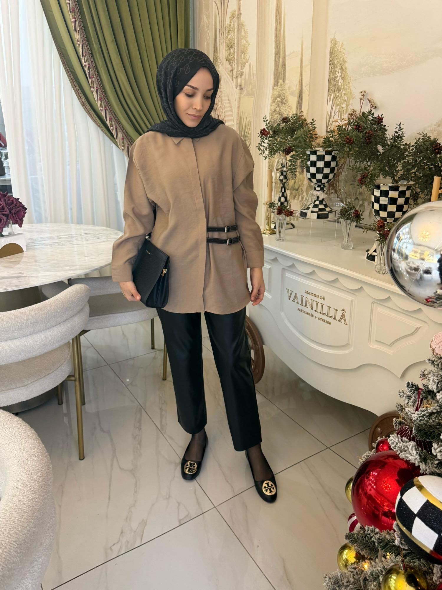 Linay Gömlek | Camel