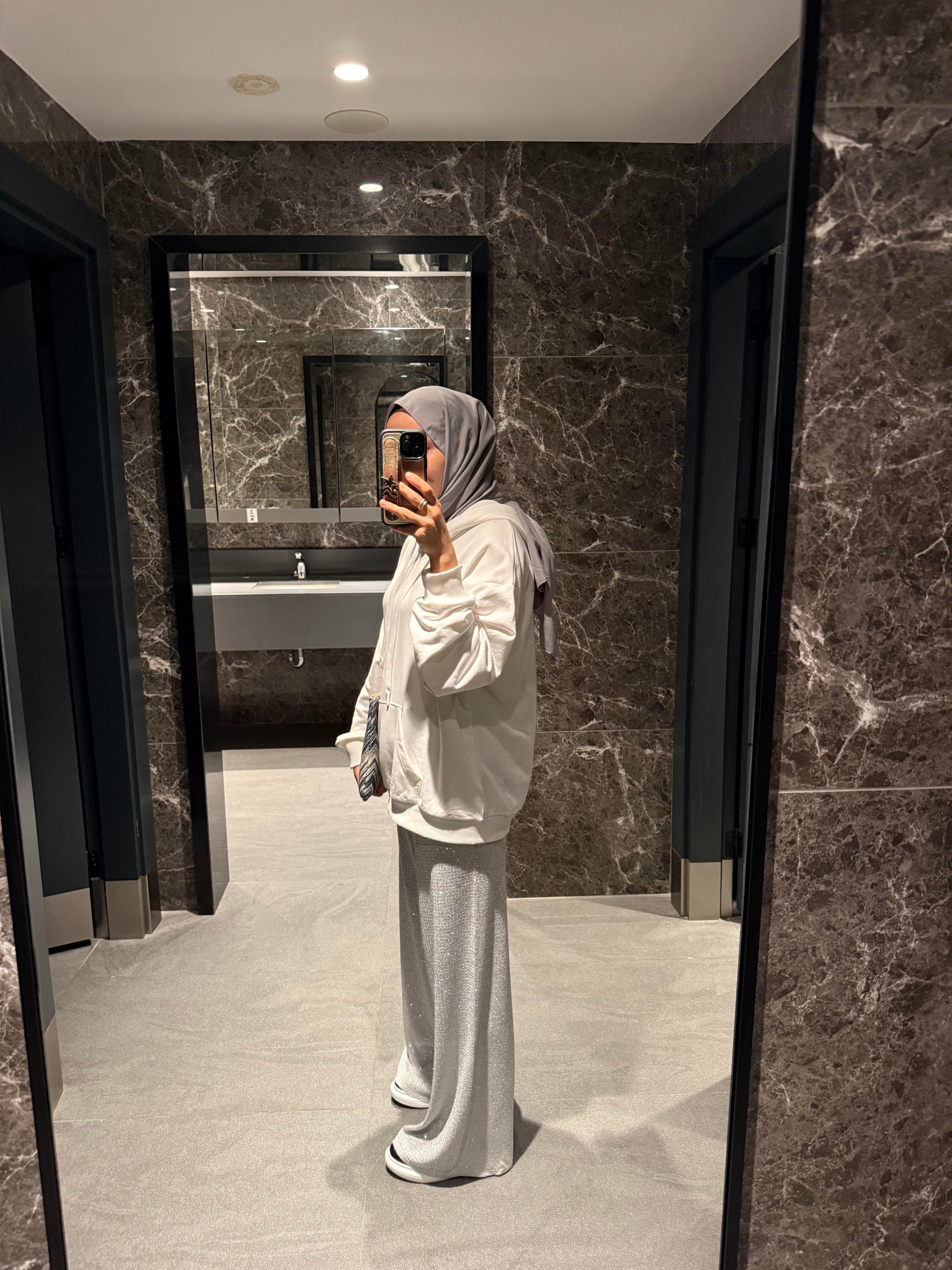 Marka Sweatshirt | Beyaz