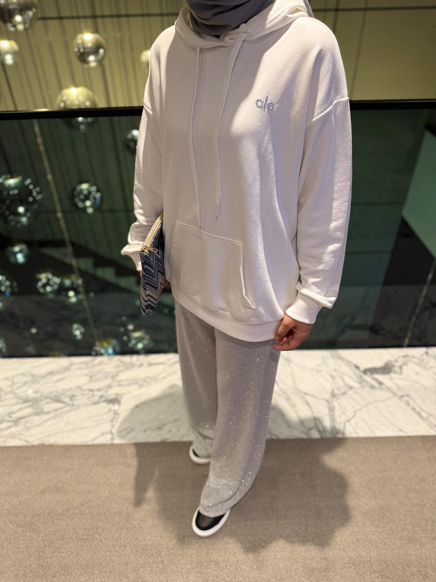 Marka Sweatshirt | Beyaz