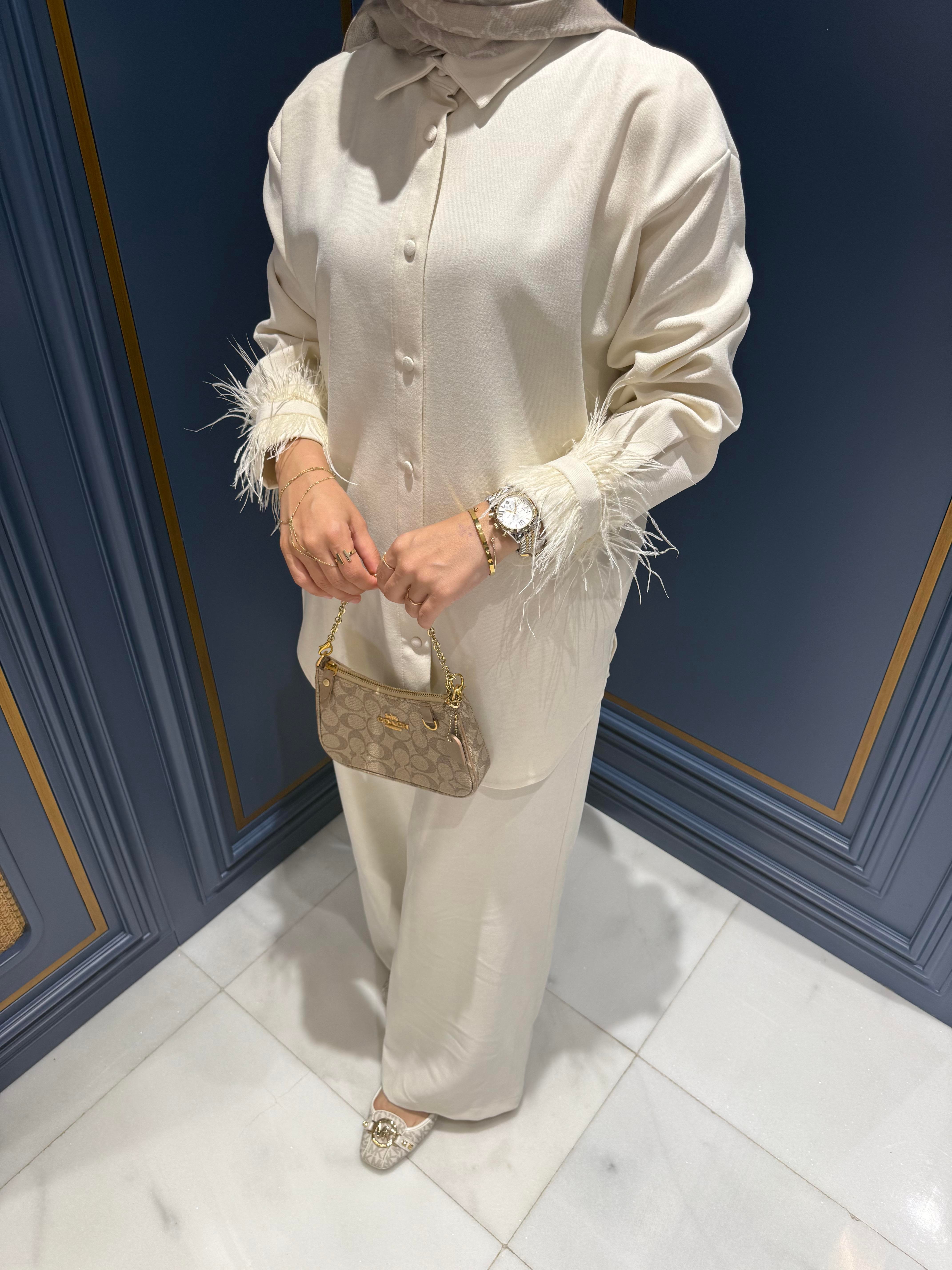 Otriş Lady Takım | Krem