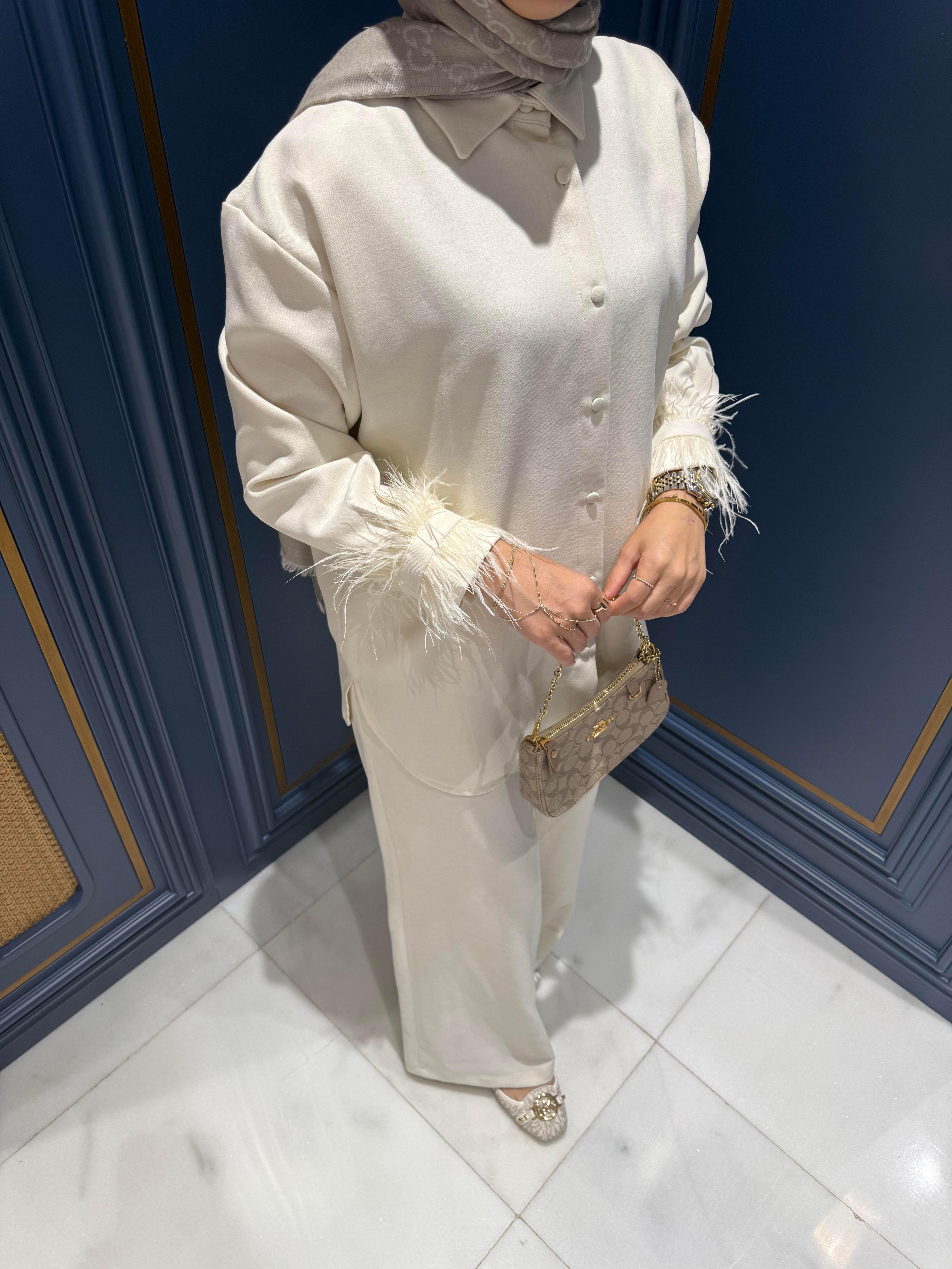 Otriş Lady Takım | Krem