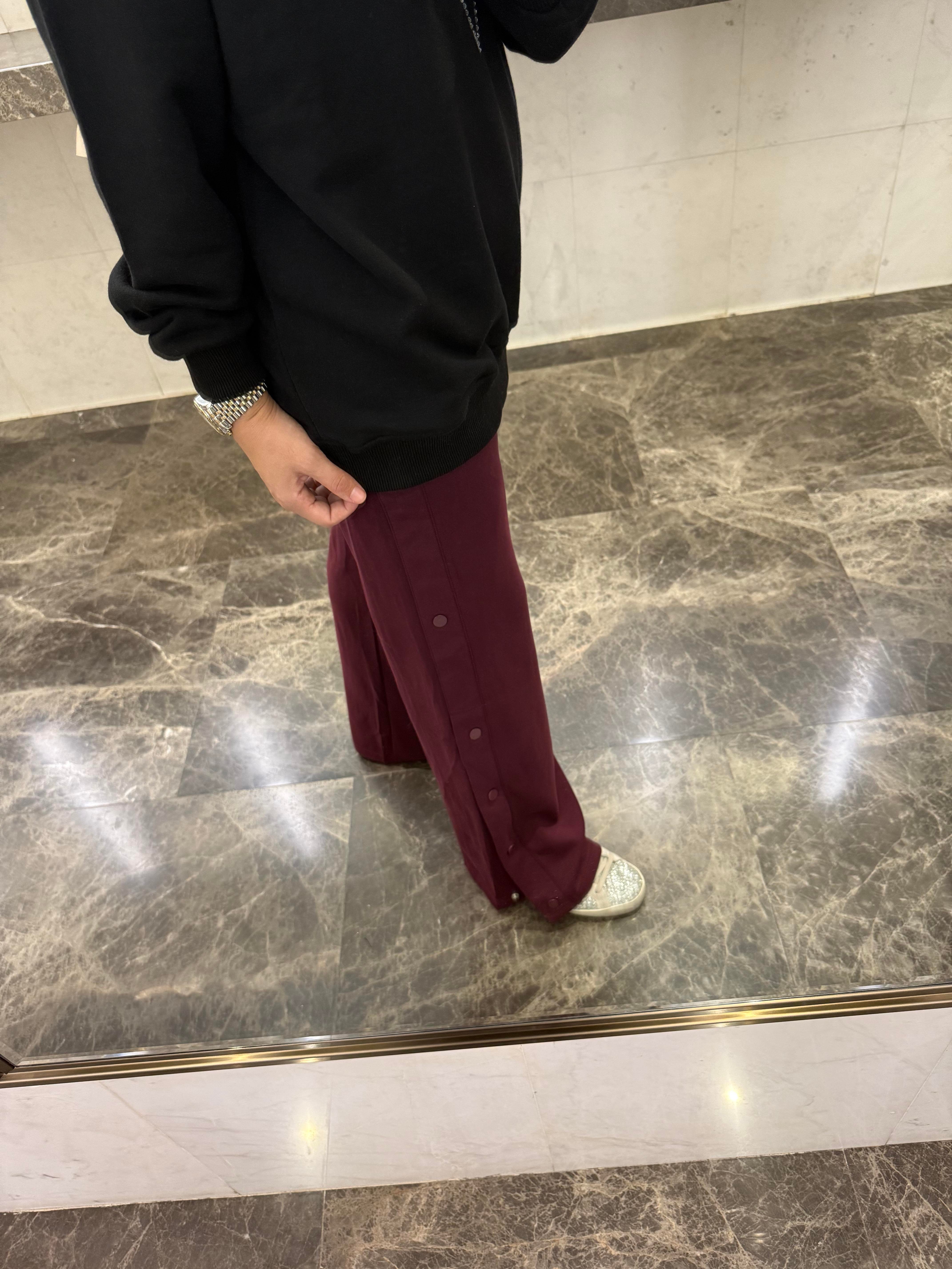 Oysh Alt Eşofman | Bordo
