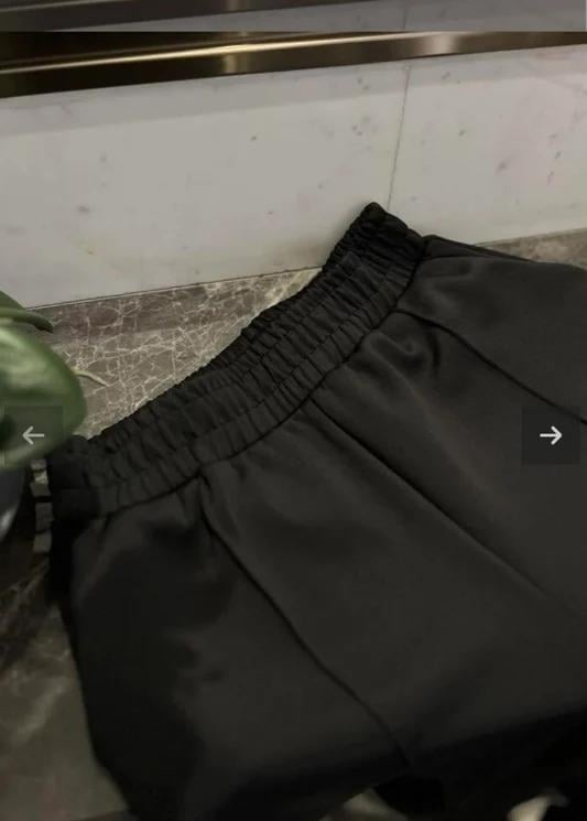 Skuba Çimalı Pantolon Siyah