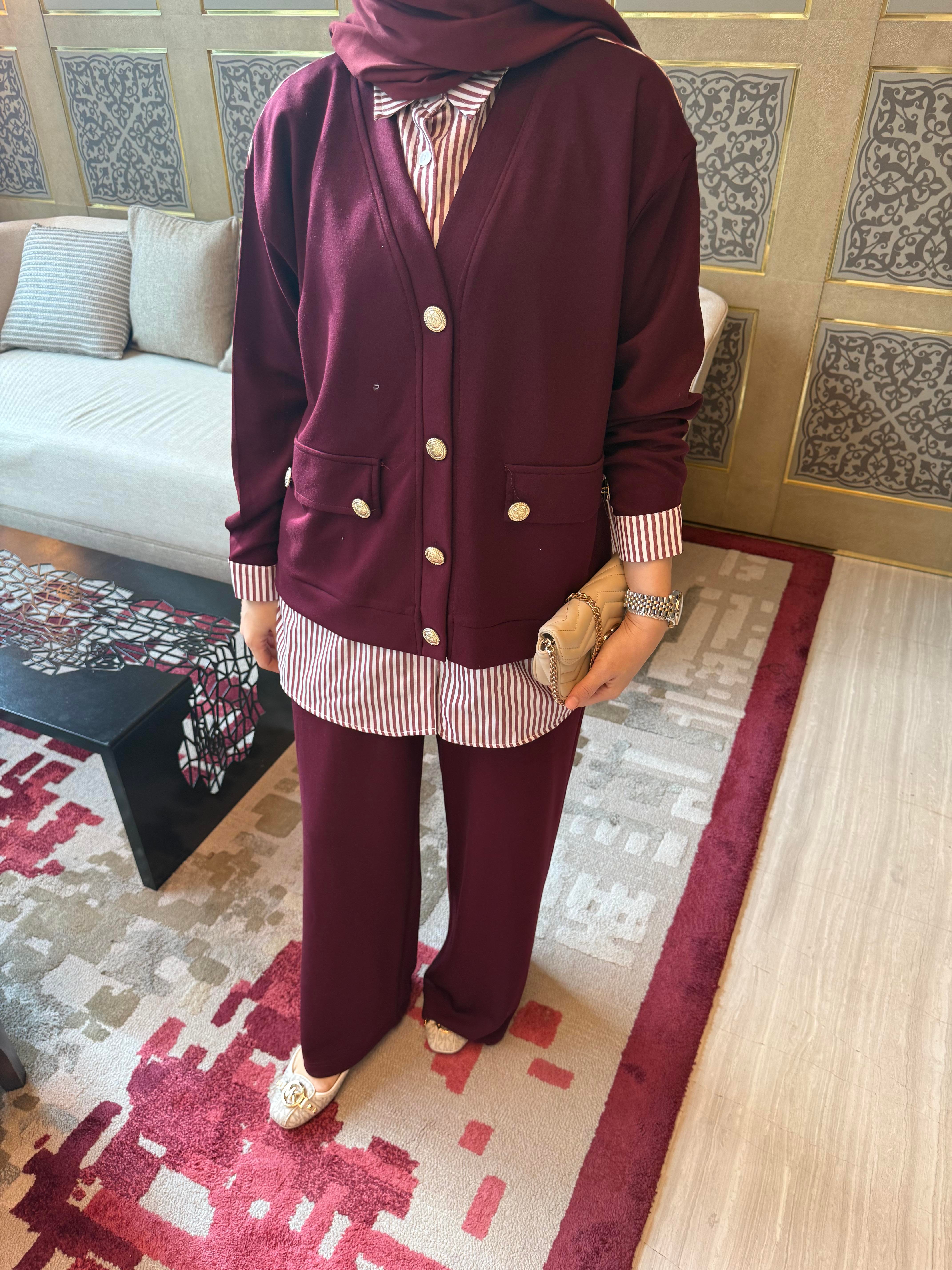Vesna İkili Takım | Bordo