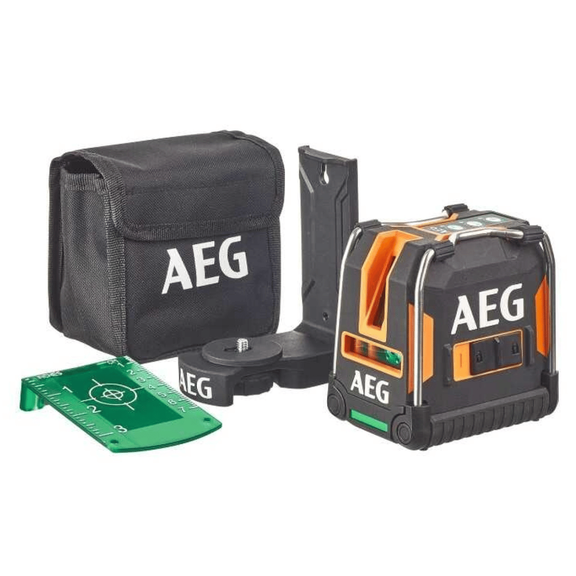 AEG CLG3-30K 3 Çizgili Lazer Hizalama ve Şakül - Profesyonel Manyetik Nivelman Seti
