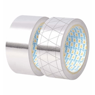 AKBANT 505275 Takviyeli Folyolu Bant 44 mm x 20 mt Alüminyum Kaplı Yalıtım Bandı