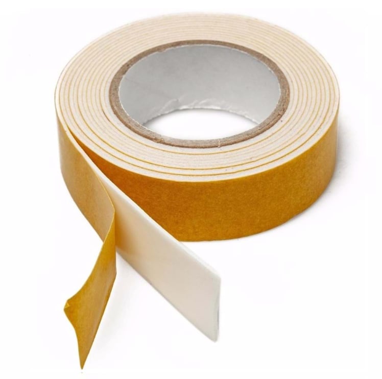 AKBANT Çift Taraflı Köpük Bant 18 mm x 2 mt - Profesyonel Güçlü Montaj ve Sabitleme Bandı