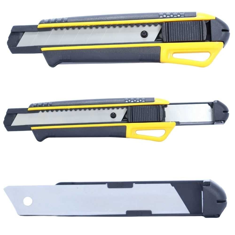 ARSTECH ARS100301 Yedek Bıçak Hazneli Maket Bıçağı 18 MM (5101) - Otomatik Şarjlı Ağır Hizmet Tipi Falçata
