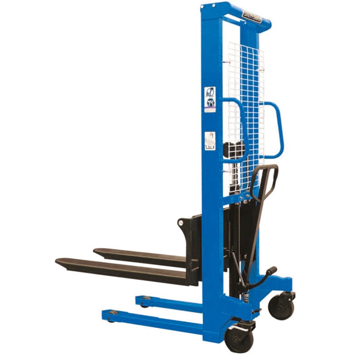 ATLAS 1.5 Ton Manuel İstif Makinası - Profesyonel Hidrolik Yük Kaldırma ve İstifleme Aracı, Ağır Hizmet Tipi Manuel Forklift