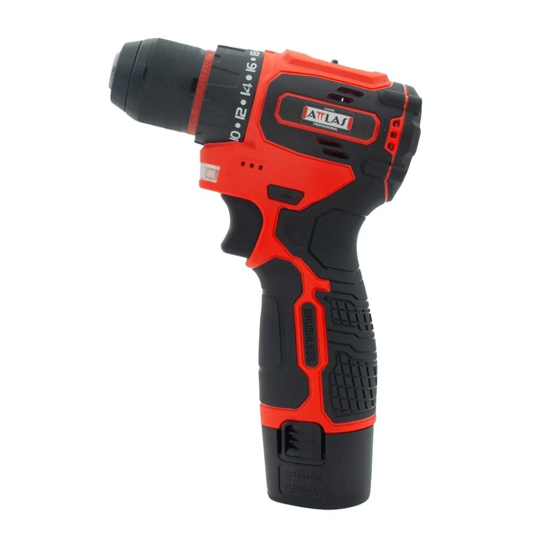ATTLAS ATBL 12 CDD-202C 12V 2x2.0Ah Çift Akülü Kömürsüz Matkap