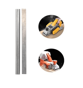 BHD B825512 Planya Bıçağı Jilet Tip Çift Bıçaklı 82 mm - Profesyonel HSS Karbür Alaşımlı Çift Taraflı Elektrikli Planya Yedek Jilet Seti