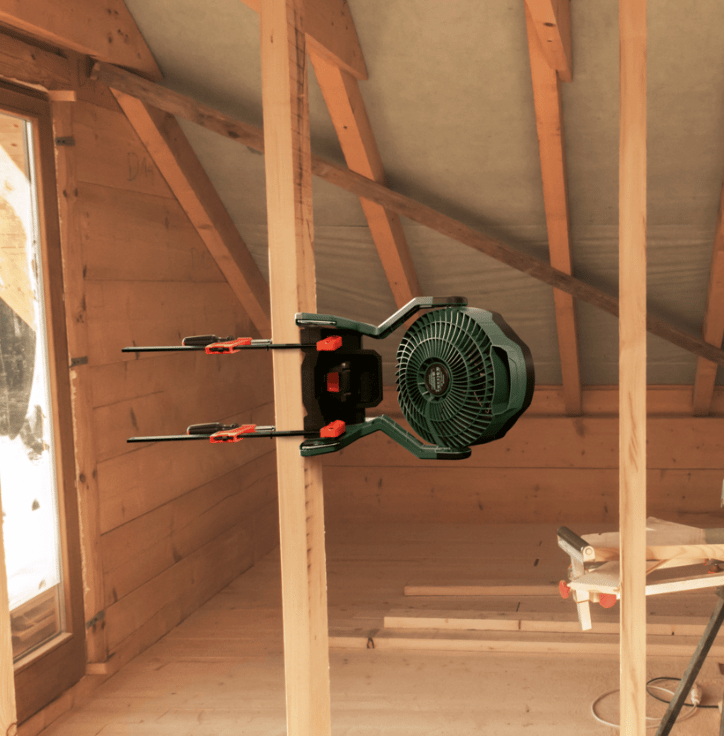 BOSCH Akülü Fan UniversalFan 18V-1000 (Aküsüz) - 18 Volt Taşınabilir Şantiyeci ve Kamp Tipi Vantilatör