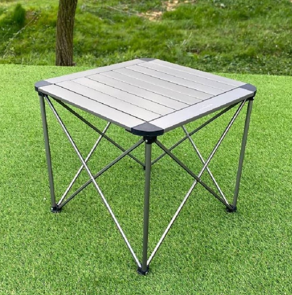 CAMPOUT Alüminyum Kamp Masası Küçük - Katlanabilir Ultra Hafif Taşınabilir Piknik ve Outdoor Masası