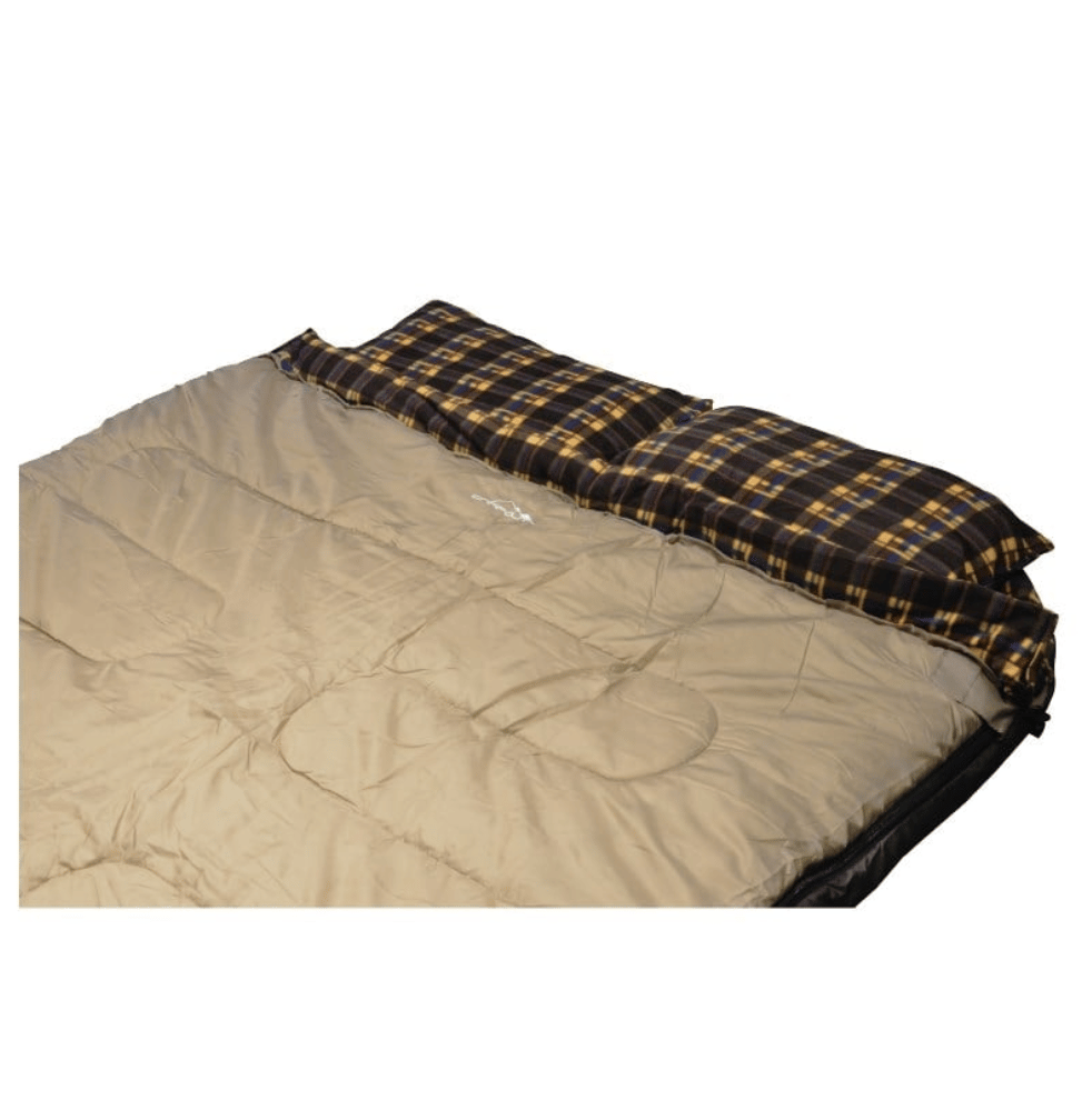 CAMPOUT Çift Kişilik Winter Comfort Uyku Tulumu - Kışlık Termal Çift Kişilik Kamp Tulumu ve Outdoor Uyku Seti