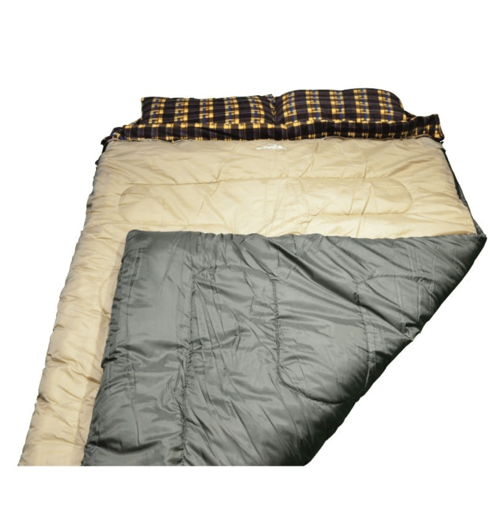 CAMPOUT Çift Kişilik Winter Comfort Uyku Tulumu - Kışlık Termal Çift Kişilik Kamp Tulumu ve Outdoor Uyku Seti