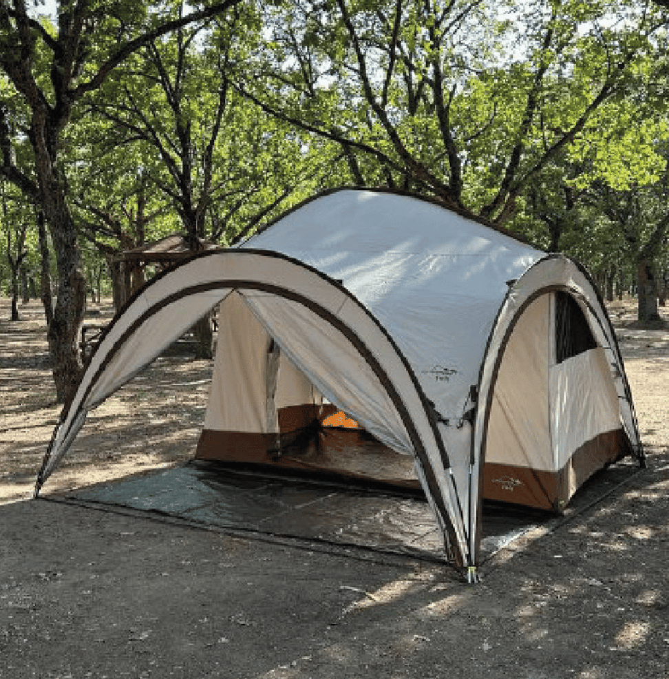 CAMPOUT FAMILY Çadır - Geniş İç Hacimli 6 Kişilik Aile Tipi Kamp Çadırı ve Su Geçirmez Outdoor Çadır