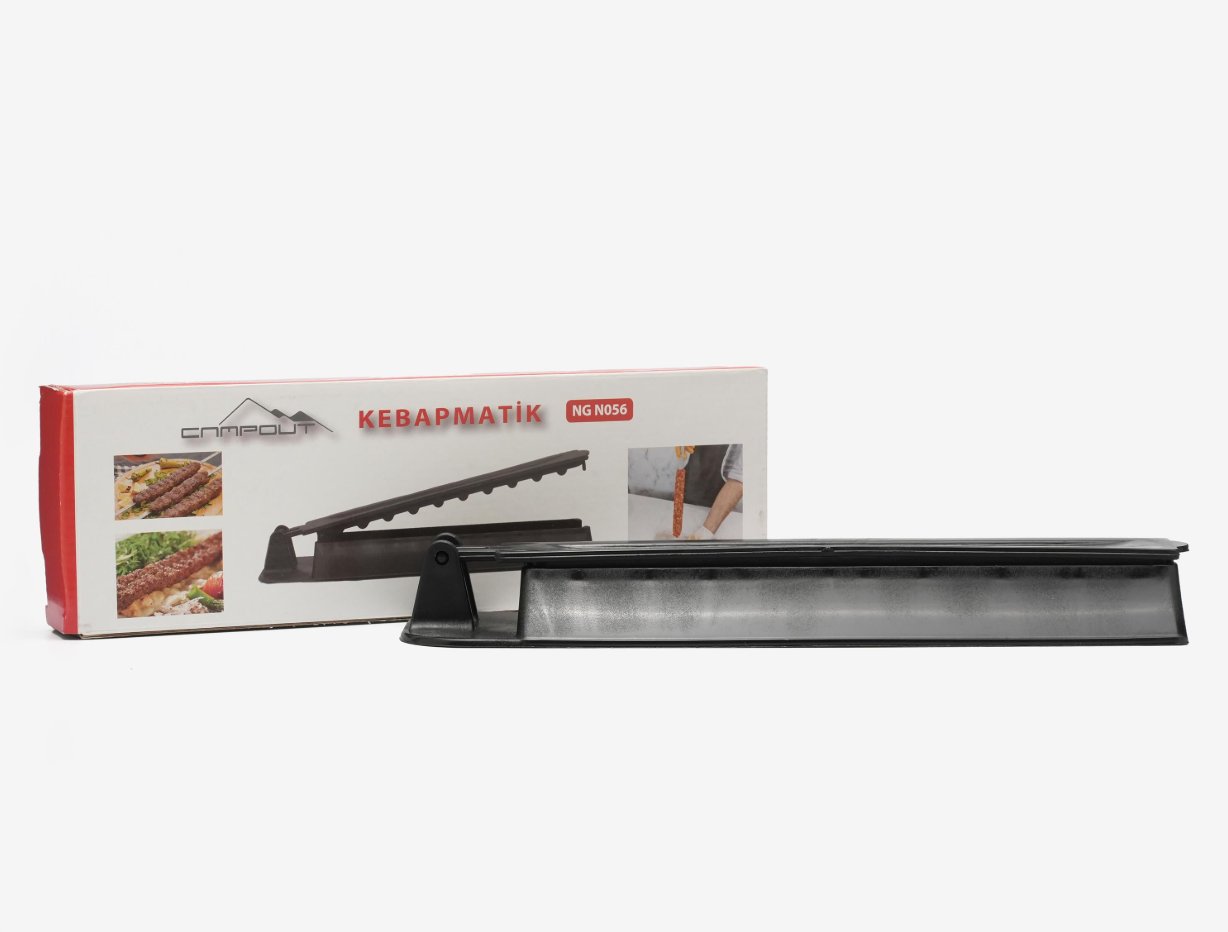 CAMPOUT Kebapmatik Pratik Adana Urfa Kebap Saplama Aparatı - Profesyonel Taşınabilir Kamp ve Piknik Tipi Kolay Kebap Yapma Makinesi