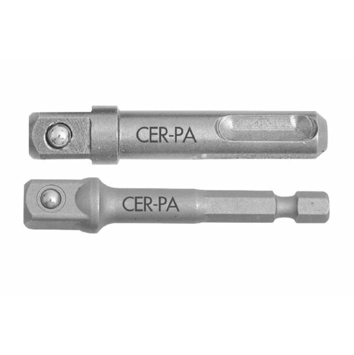 CERPA 1/4'' x 3/8'' x 65 mm HEX Bits Lokma Adaptörü - Profesyonel Şarjlı Matkap Uyumlu Altıgen Şaft, Darbeli Tornavida İçin Lokma Tutucu Uç
