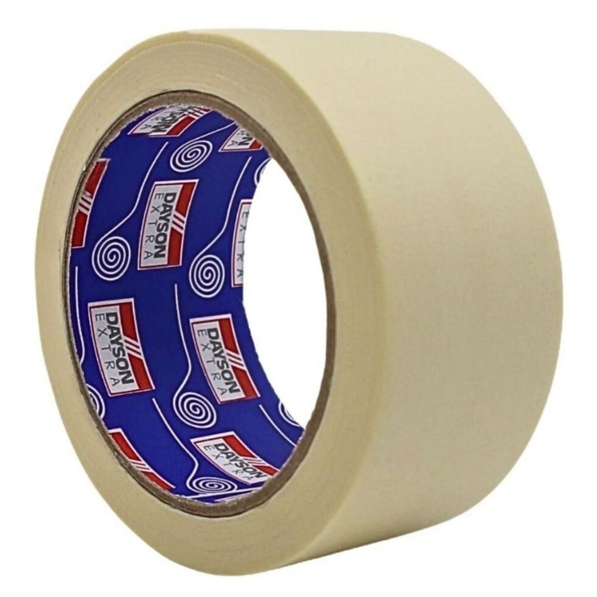 DAYSON Maskeleme Bandı Extra 48 mm x 35 mt - Profesyonel İz Bırakmayan Ultra Geniş Oto Boyacı ve Yüzey Koruma Bandı