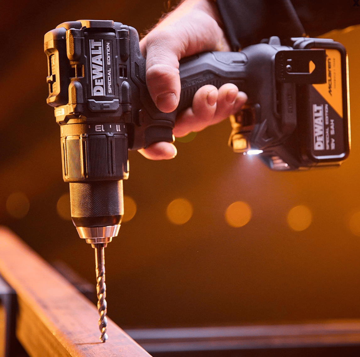 DEWALT 18V 5.0 Ah McLaren Limited Edition Kömürsüz Akülü İkili Kombo Set